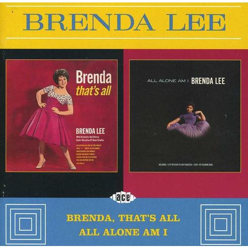 [輸入盤CD][新品]Brenda Lee / Brenda That's All / All Al...
