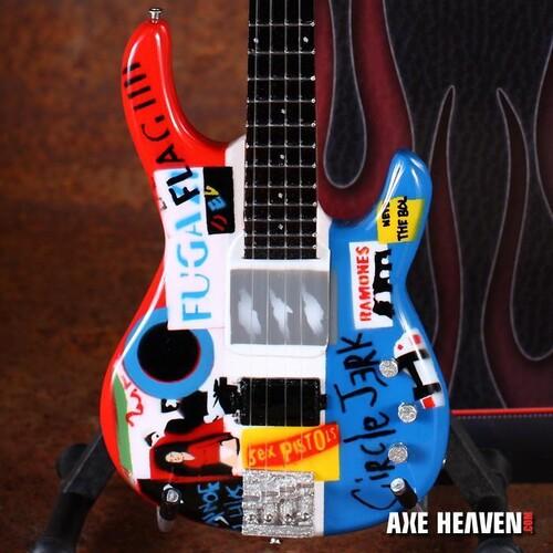 Axe Heaven Signiture Psycho Mini Bass Guitar Repli...