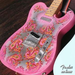 [新品]Axe Heaven Fender Telecaster Paisley Pink Mini Guitar Replica Collectible FT-005