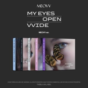 [輸入盤CD][新品]MEOVV / MEOVV 1ST EP ALBUM MY EYES OPEN VVIDE (MEOVV VER.)(ミヤオ)[K2025/5/16発売]