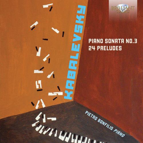 [輸入盤CD][新品]Kabalevsky/Bonfilio / Piano Sonata 3 &amp; ...