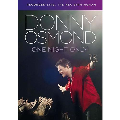 【0】Donny Osmond / One Night Only! Live In Birmingh...