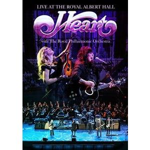 【1】HEART / LIVE AT THE ROYAL ALBERT HALL WITH ROYAL PHILHARMO (2016/12/2)(ハート) (輸入盤DVD)