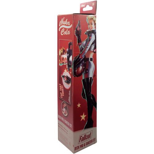 [新品]FALLOUT NUKA-COLA XL DESK PAD AND COASTER SET(...