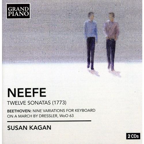 【輸入盤CD】Neefe/Kagan / 12 Piano Sonatas; 9 Variation...