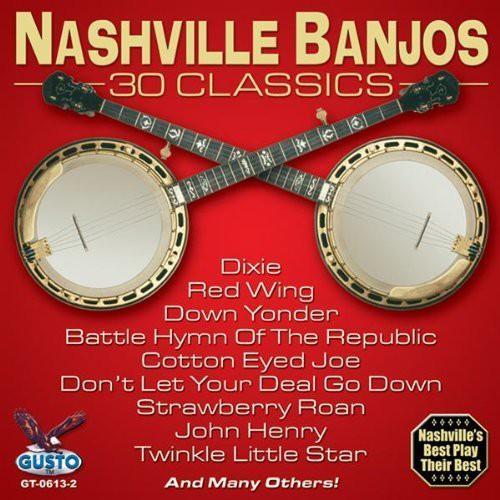 [輸入盤CD][新品]Nashville Banjos / 30 Classics