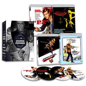 FILM FOCUS: GEORGE PEPPARD (1968-1974) (4PC) (2023/10/6発売)(輸入盤ブルーレイ)[新品]