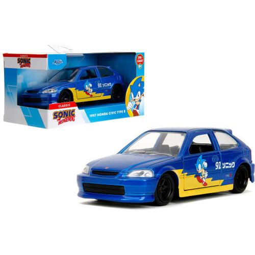 [フィギュアなど][新品]1:32 HWR -'97 HONDA CIVIC TYPE-R SONI...