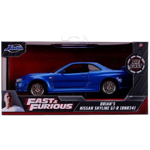 [フィギュアなど][新品]1:32 FF - BRIAN'S NISSAN SKYLINE GT-R...