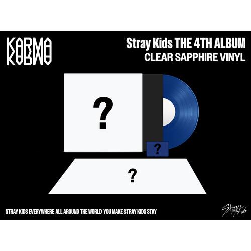 [輸入盤LPレコード][新品]STRAY KIDS / KARMA (Clear Vinyl) (G...