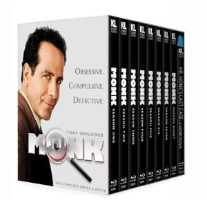 MONK: THE COMPLETE SERIES & MOVIE (33PC) (BOX)(2025/12/2発売) (輸入盤ブルーレイ)(新品)