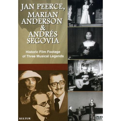 Jan Peerce, Marian Anderson and Andr?s Segovia / J...