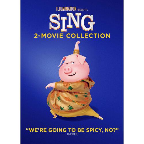 【1】SING 2-MOVIE PACK (2PC) (2022/6/21発売)(輸入盤DVD)