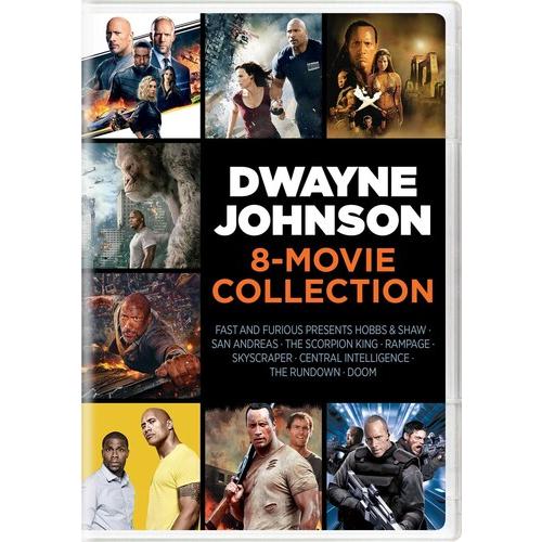DWAYNE JOHNSON 8-MOVIE COLLECTION(輸入盤DVD)[新品]
