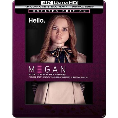 M3GAN (4K) (Limited Edition) (Steel Book) (w/Blu-r...
