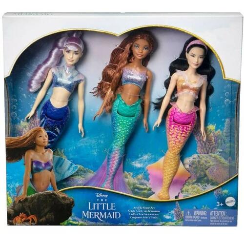 【フィギュアなど】Disney The Little Mermaid Ariel and Siste...