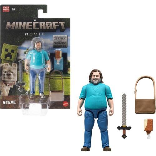 [新品]MINECRAFT / MINECRAFT 4IN STEVE FIGURE WITH AC...