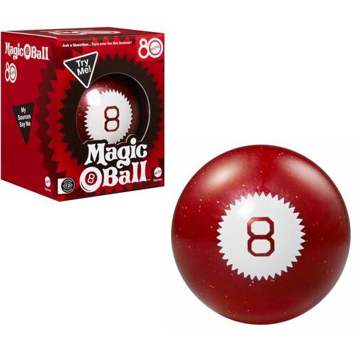 [フィギュアなど][新品]Mattel Games - Magic 8 Ball Ruby Red ...