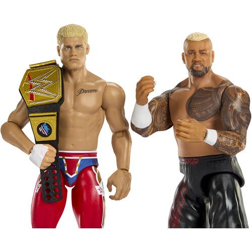 [新品]WWE CHAMPIONSHIP 2PK CODY RHODES VS SOLO SIKOA...