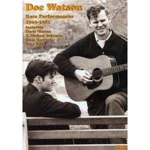 DOC WATSON / RARE PERFORMANCES 1963-1981 (輸入盤DVD)