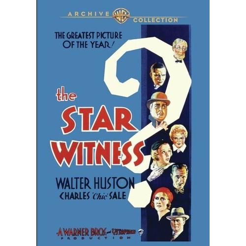 Star Witness (1931) / The Star Witness (輸入盤DVD)[新品...