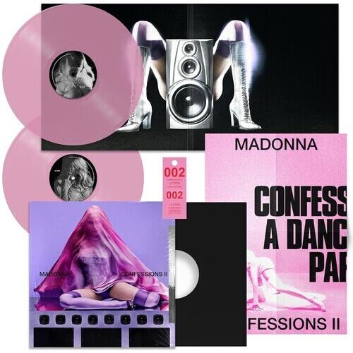 [輸入盤LPレコード][新品]MADONNA / CONFESSIONS II (Clear Vin...