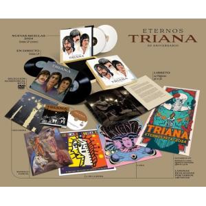 [輸入盤LPレコード][新品]TRIANA / ETERNOS TRIANA - 4LP+DVD BOX SET (W/DVD) (BOX)(2024/11/15発売)