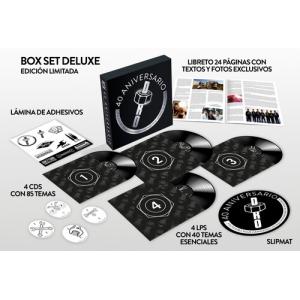 [輸入盤LPレコード][新品]VA / Dro: 40 Aniversario (w/CD) (Box)(2023/4/14発売)Box 4LP + 4CD + Book + Slipmat + Stickers