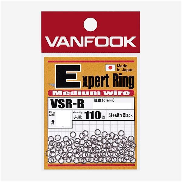 ヴァンフック VSR-B エキスパートスプリットリング #1 トーナメントパック110入 ステルスブ...