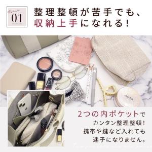 トートバッグ レディース 2WAY 大容量 イ...の詳細画像4