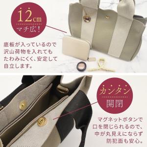 トートバッグ レディース 2WAY 大容量 イ...の詳細画像5