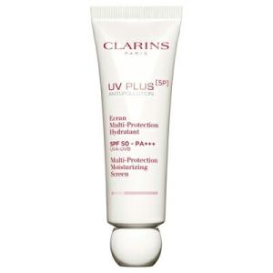 CLARINS クラランス UVプラス5Pモイスチャライジングマルチデイスクリーン #ROSE SPF50・PA+++ 50mL｜goodcosme1210