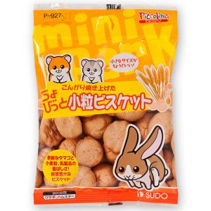 ちょびっと 小粒ビスケット 23g 小動物用フード おやつ 間食 スナック ウサギ ハムスター／オールステージ 国産 スドー