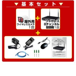 防犯カメラ ワイヤレス 無線 wifi 屋外 ...の詳細画像5