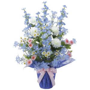 エレガントな胡蝶蘭の造花アレンジメント 花束・アレンジメント