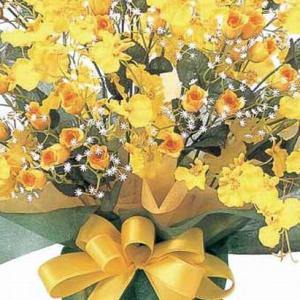 造花 アートフラワー アレンジ 「ゴールドスト...の詳細画像1