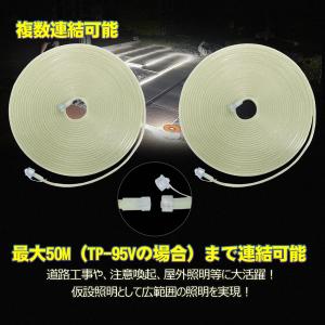 25m LED ロープライト 片面発光 300...の詳細画像3
