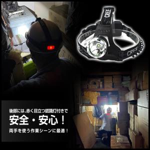 GOODGOODS 充電式 LEDヘッドランプ...の詳細画像2