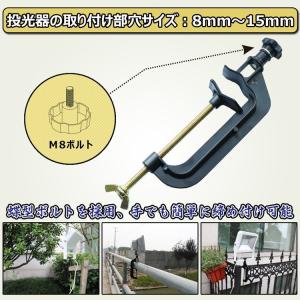 グッドグッズ 4個セット 投光器用 C型クラン...の詳細画像3