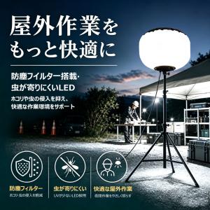 LEDバルーンライト 320W 51200lm...の詳細画像5