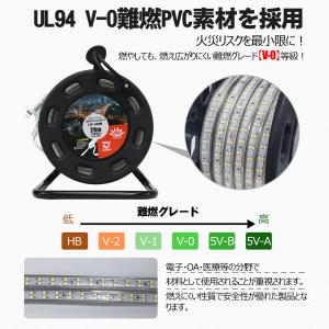 LEDロープライト 20m 片面発光 収納便利...の詳細画像5