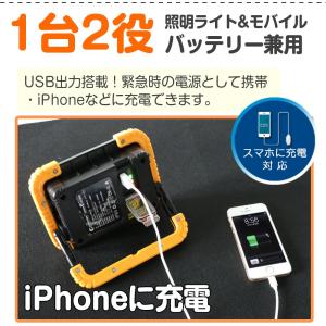 GOODGOODS 充電式 LED投光器 20...の詳細画像5