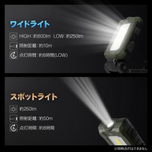 LEDライト クリップ 2WAY発光 高輝度 ...の詳細画像2