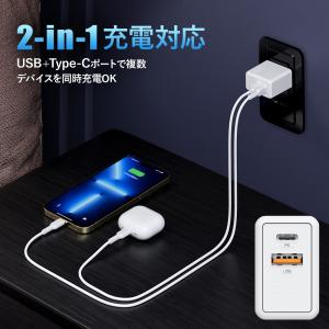 GOODGOODS ACアダプター 急速充電対...の詳細画像1