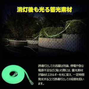 SALE 2個セット LED ロープライト 蓄...の詳細画像5