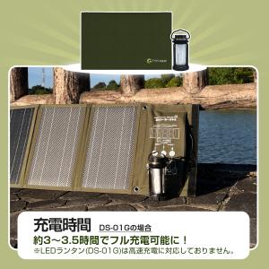 ソーラーパネル 40W ランタン 充電器 防災...の詳細画像1