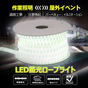 SALE LED ロープライト 蓄光 240W...の詳細画像2