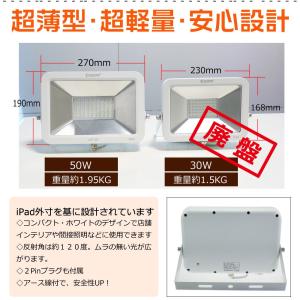 GOODGOODS LED投光器 50W 50...の詳細画像4
