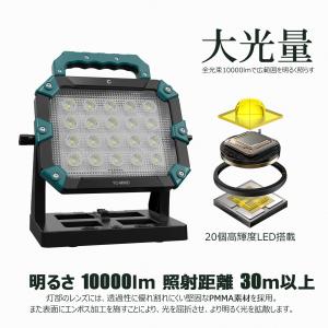 LED投光器 明るい 100W 10000lm...の詳細画像4
