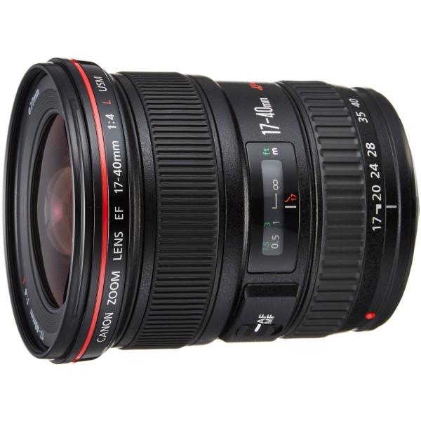 Canon 広角ズームレンズ EF17-40mm F4L USM フルサイズ対応 送料無料